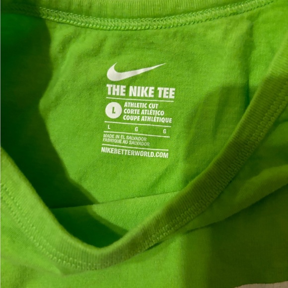 Nike kids unisex green tank top size large - Picture 3 of 3
